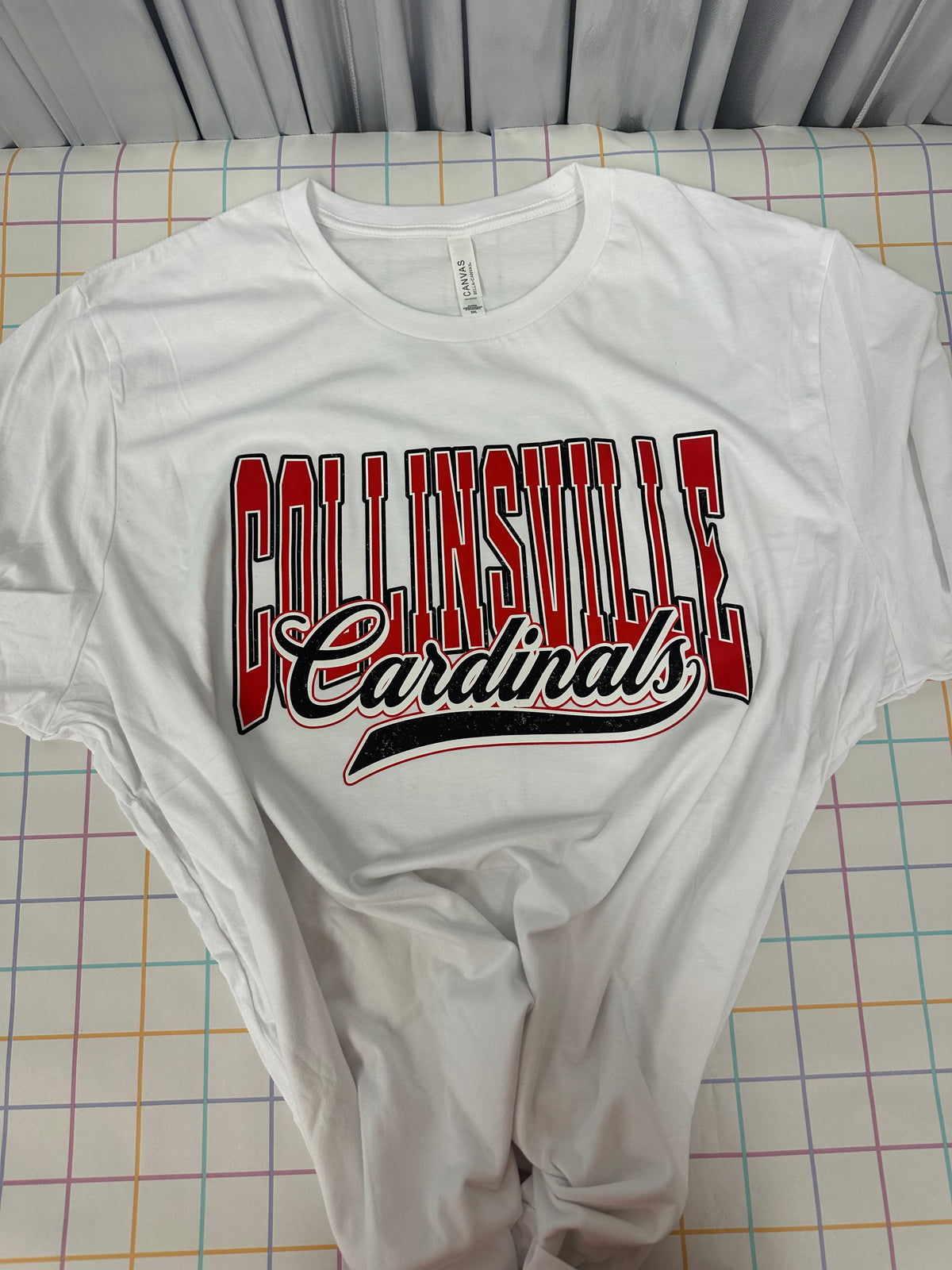 Collinsville Cardinals - white