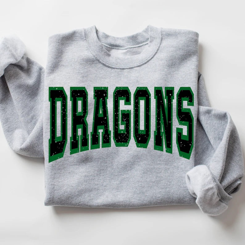Dragons -black/Kelly