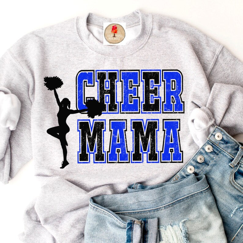 Cheer Mama Silhouette