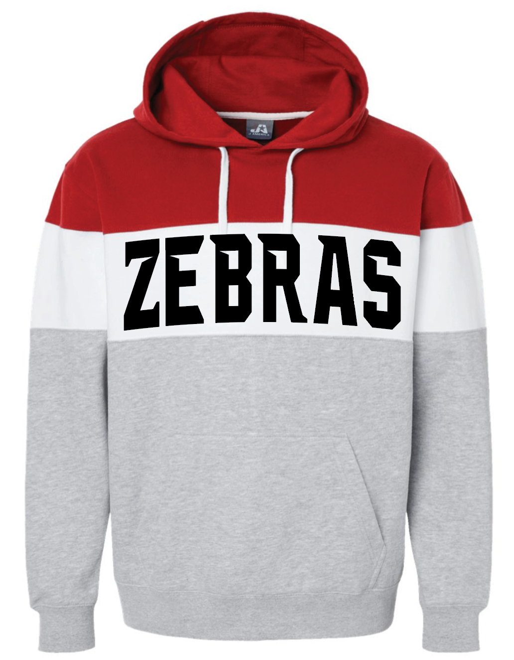 Varsity Colorblock Hooded Sweatshirt