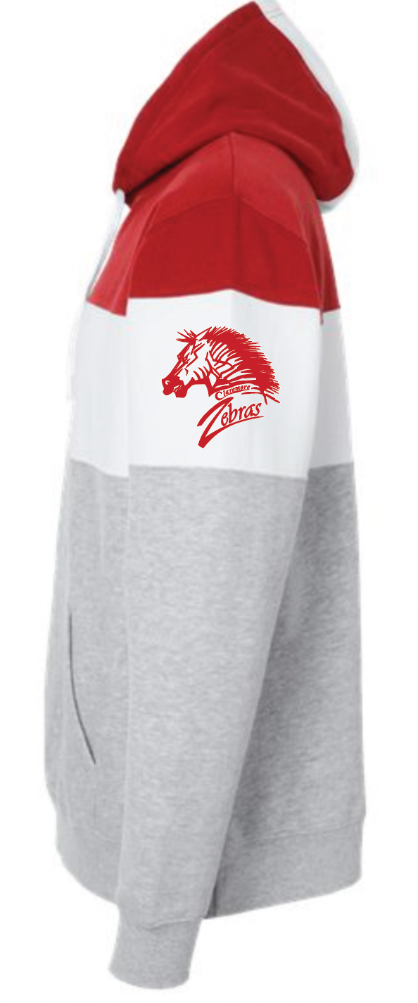 Varsity Colorblock Hooded Sweatshirt