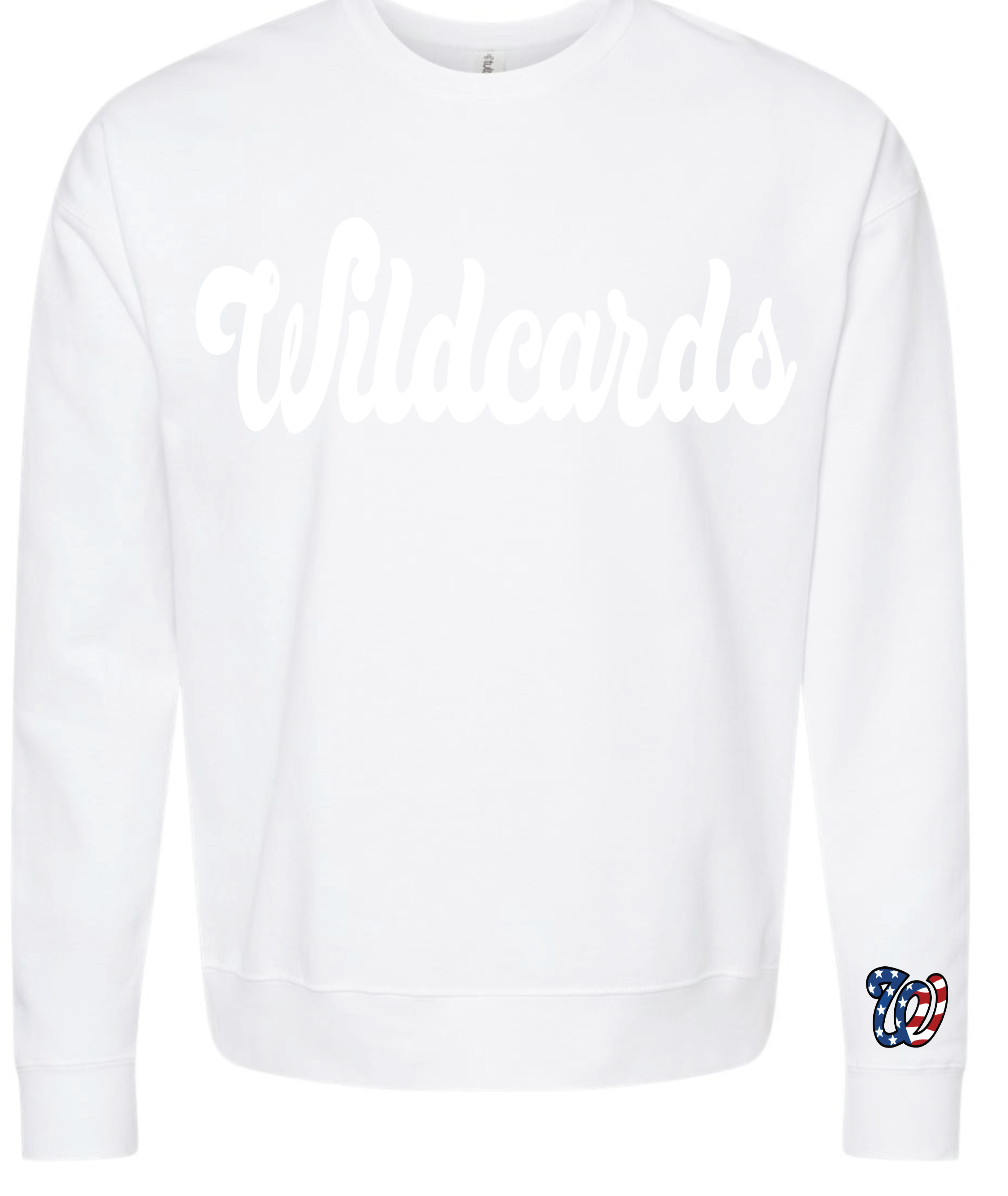 White Wildcards - white puff design
