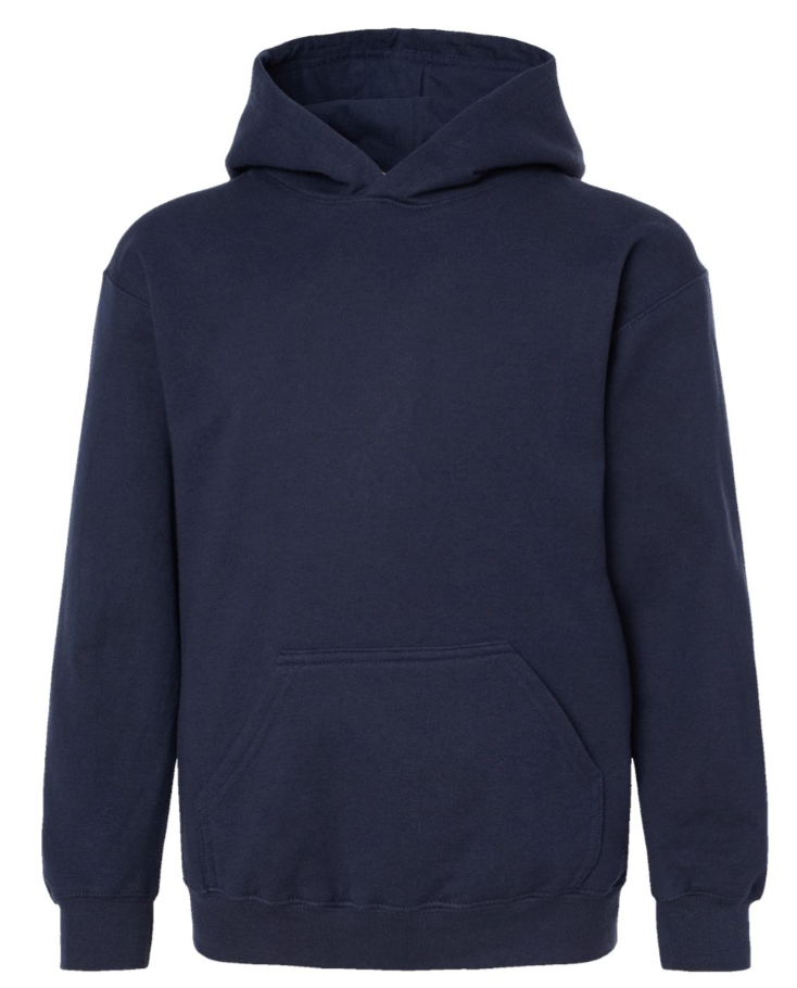 Tultex - Youth Hooded Sweatshirt - 320Y Navy