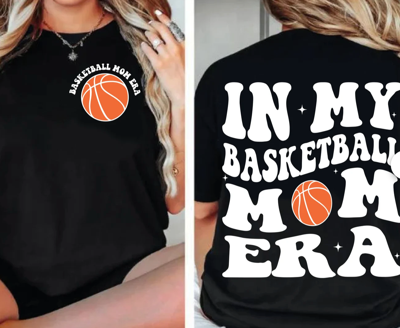 In my Basketball mom era - white design