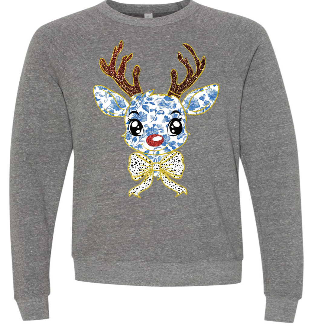 chinoserie reindeer