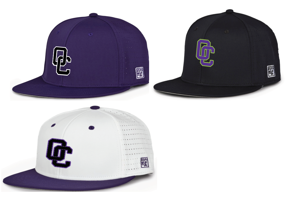 Chaos OC fitted embroidered hat