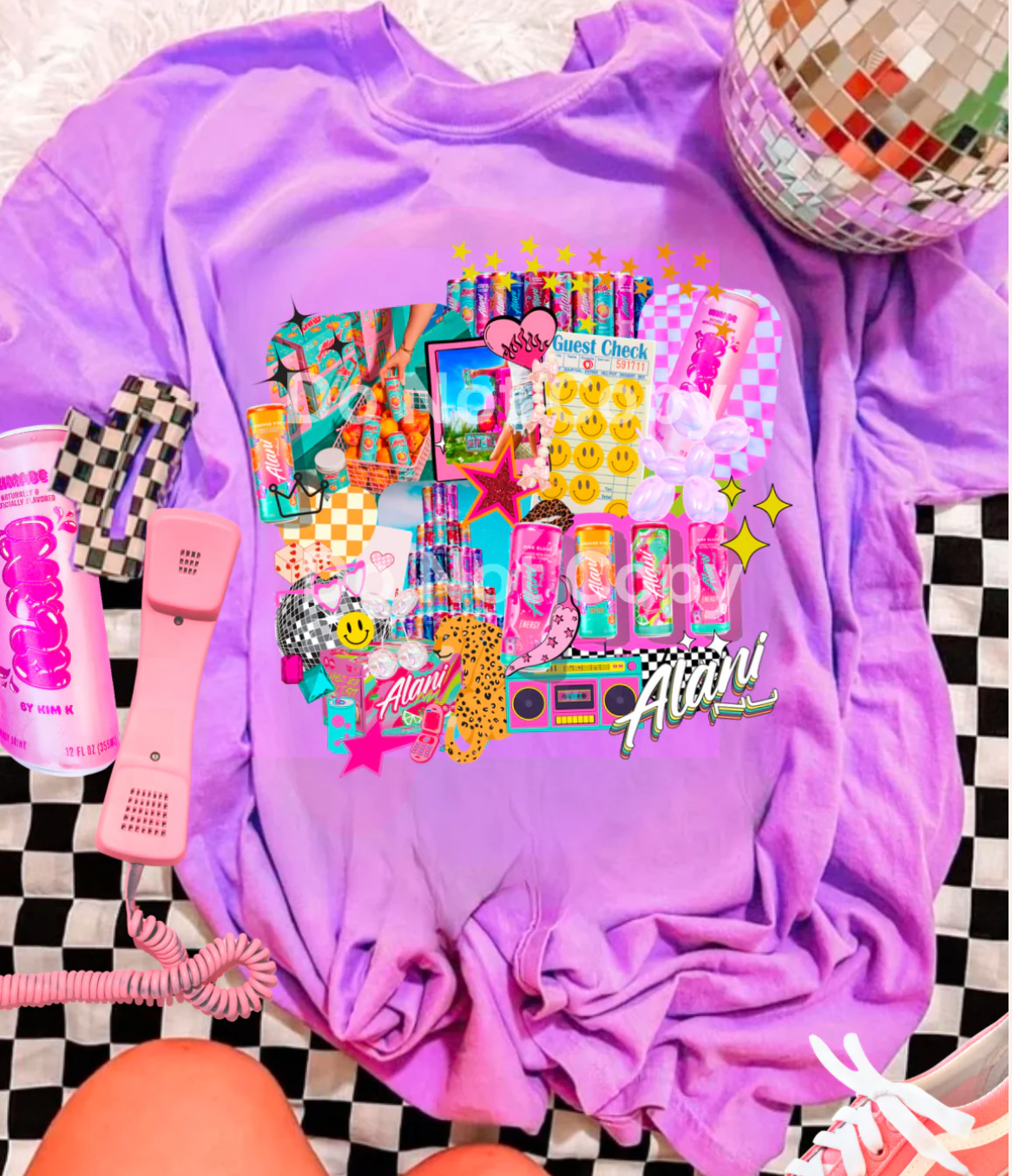 Energy Drink NEON VIOLET tee