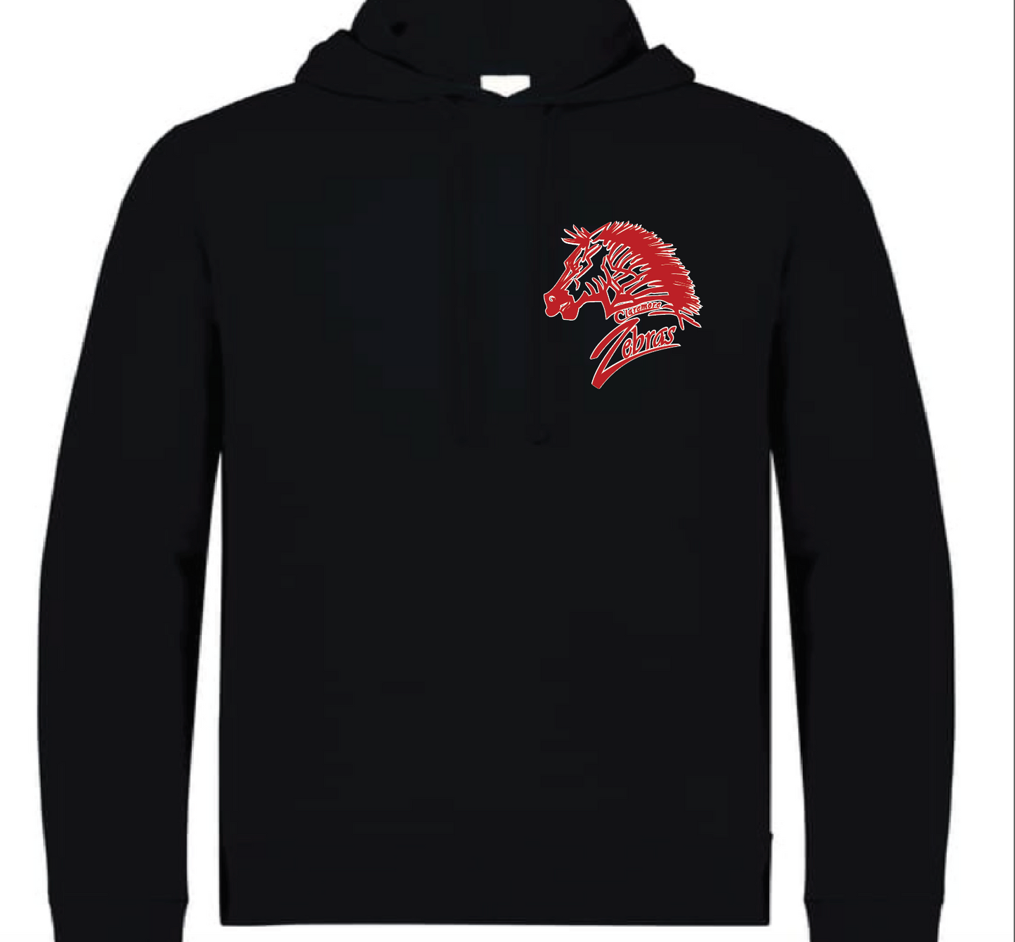 Embroidered zebras logo