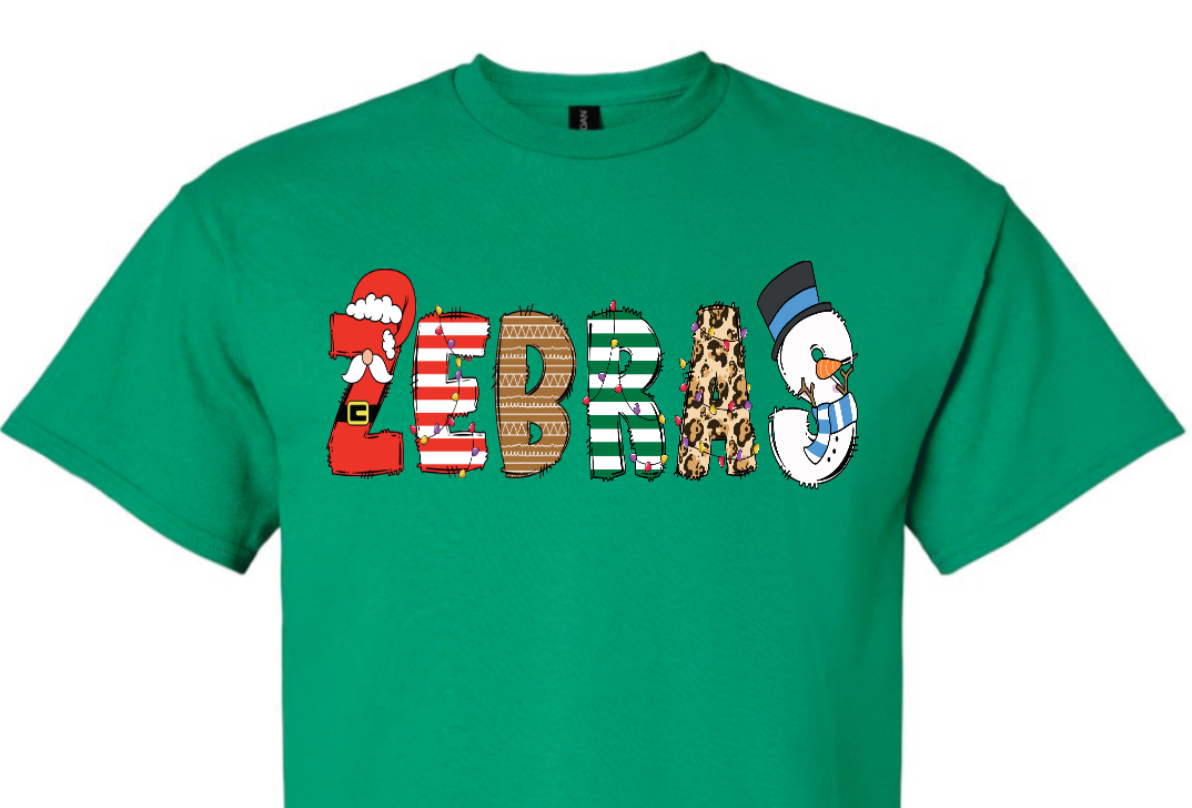 Catalayah ZEBRAS christmas alpha