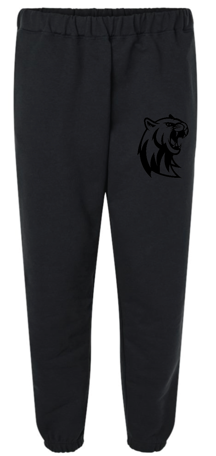 RD hillcat heat black on black puff sweatpants