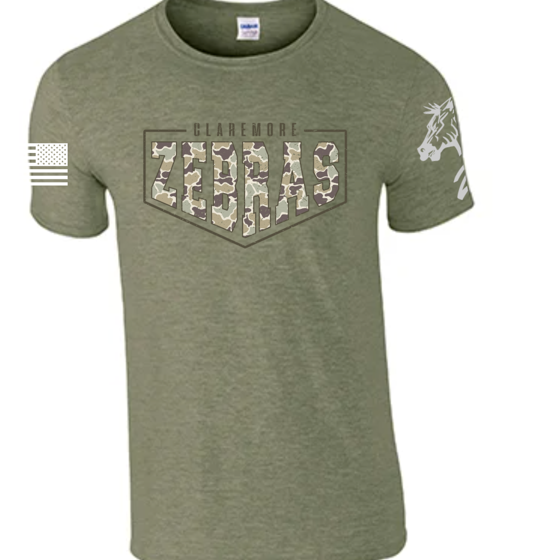 RE - claremore zebras camo