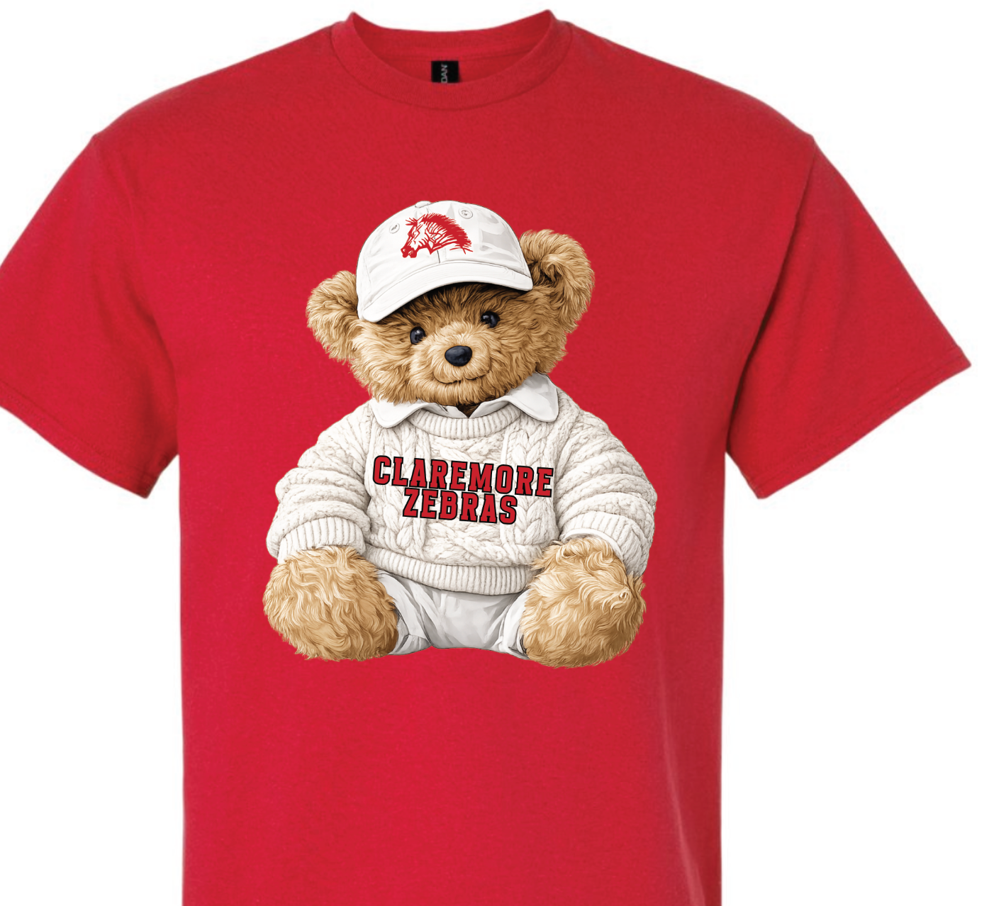 RE - Claremore Zebras teddy