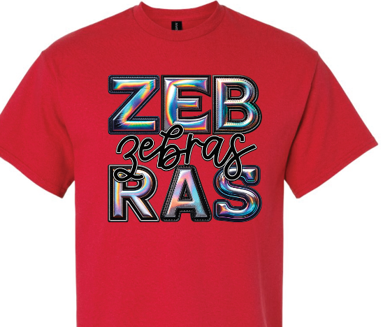 WRJH - metal effect ZEBRAS
