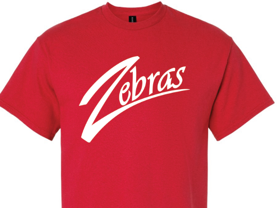 WRJH - Zebras word only logo - puff font