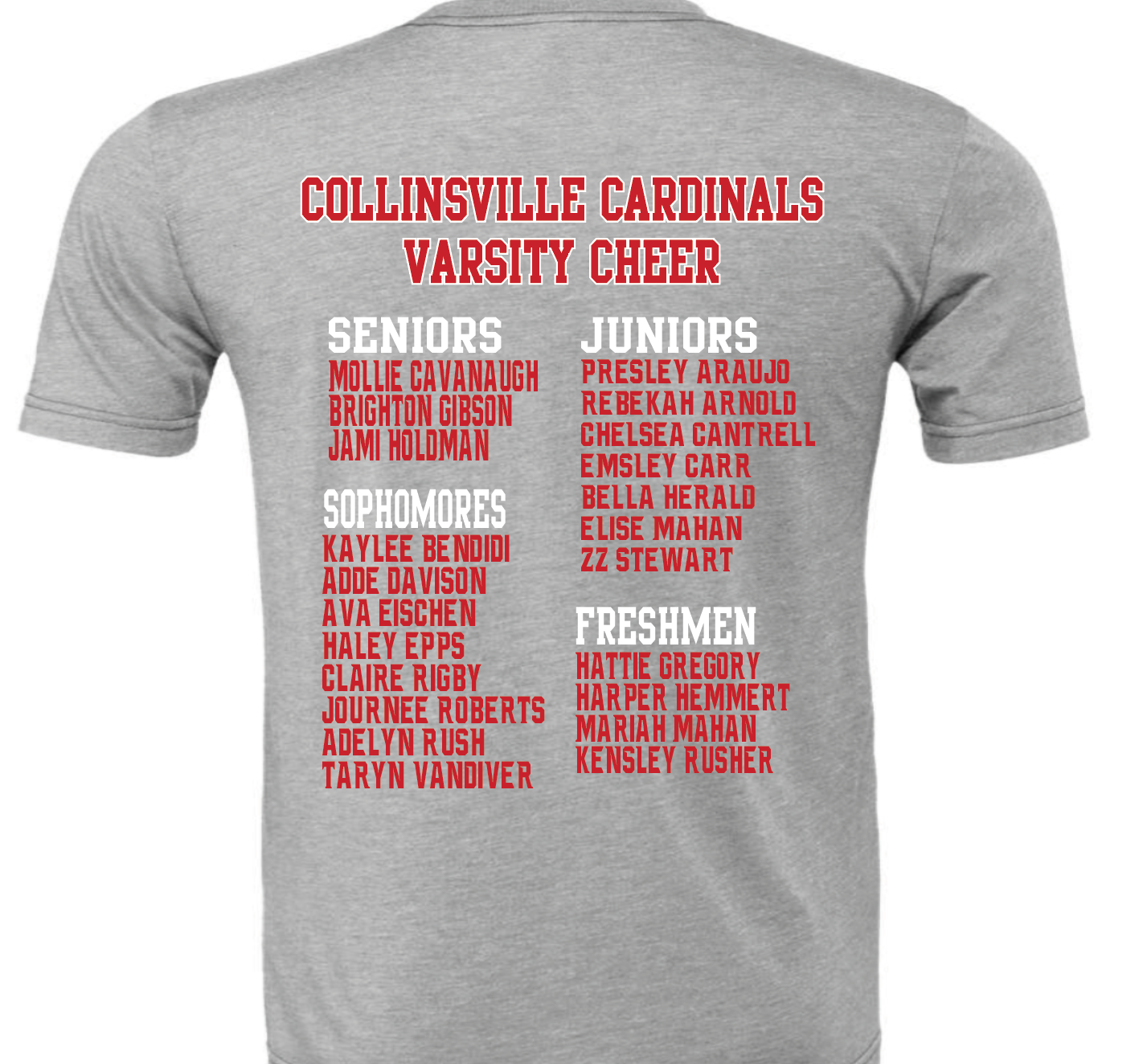 CCC - Bird Gang cheer shirt