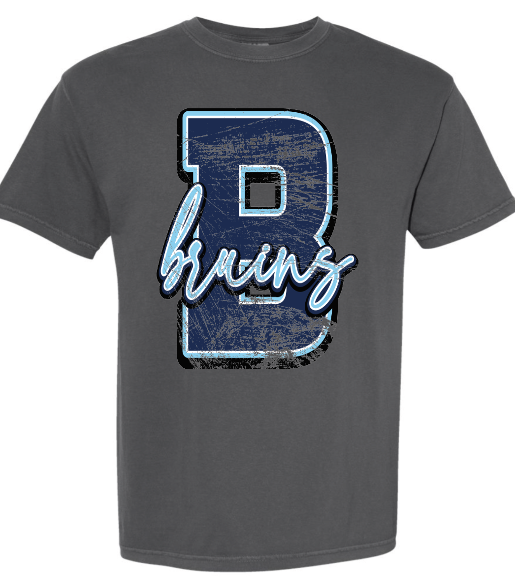 Bartlesville Bruins retro distressed