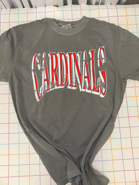 CARDINALS -skinny distressed