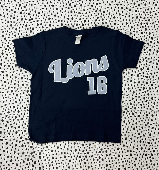 Navy Lions 16 t-shirt