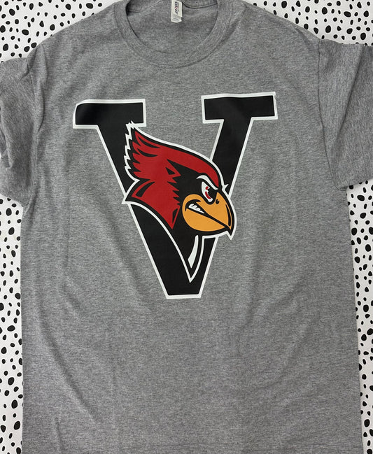 Verdigris Cardinals mascot