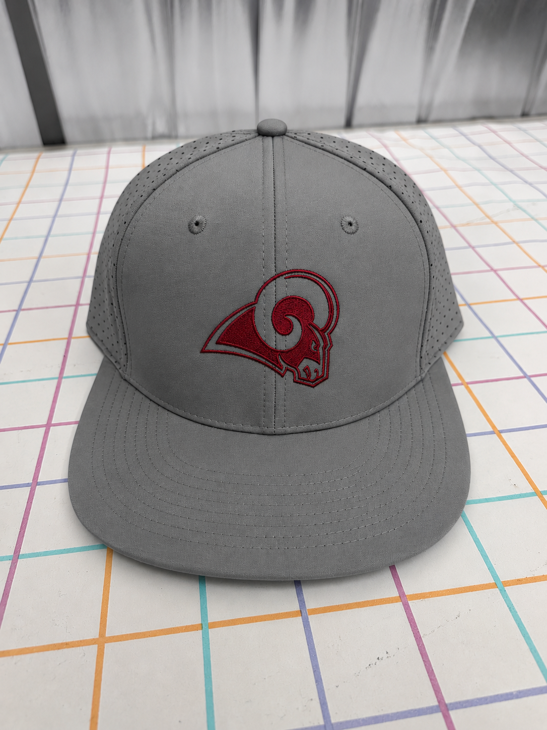 ORK5 - Ram embroidered hat