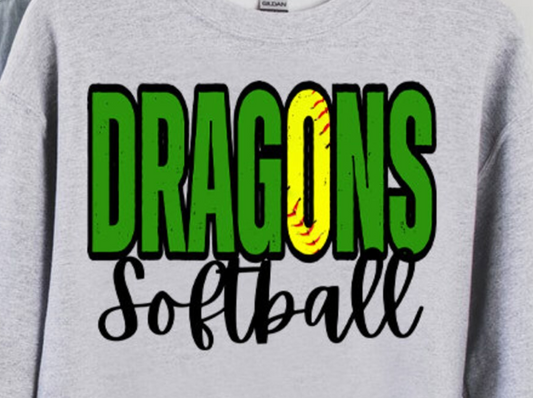 Dragons softball O