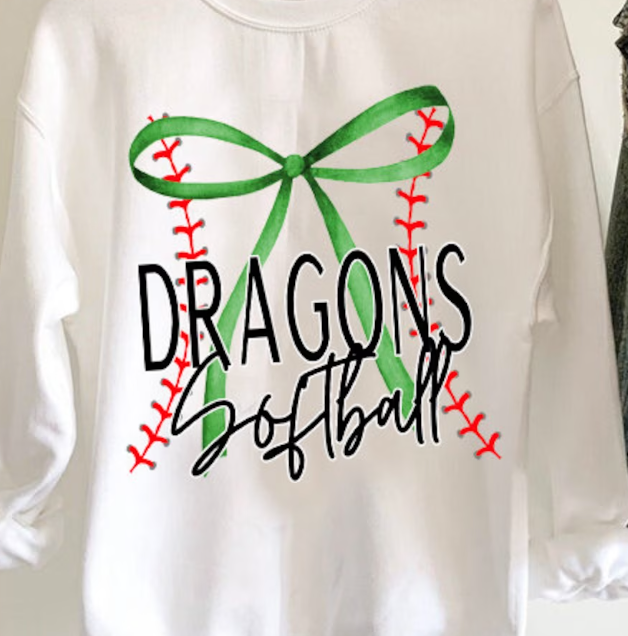 Dragons softball coquette