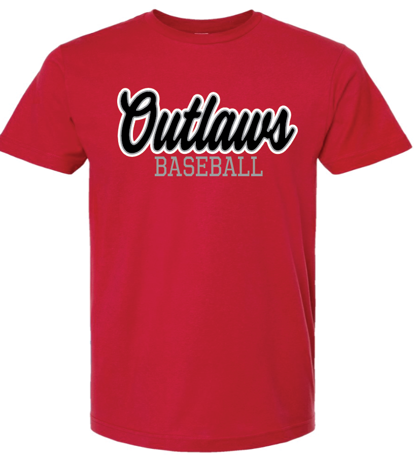 Red Outlaws tee