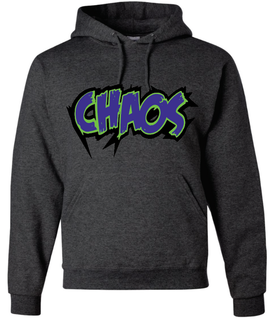 Chaos logo hoodie