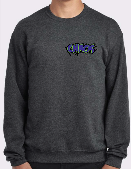 Chaos chest logo sweatshirt