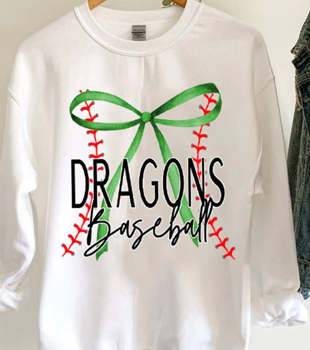 Dragons baseball bow