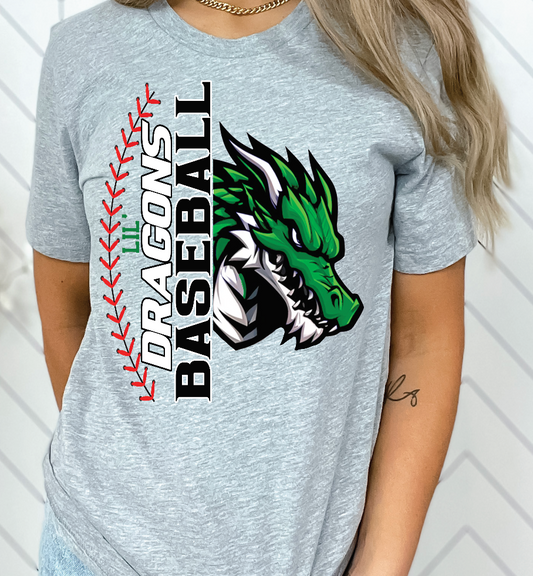 lil' dragon baseball - mascot