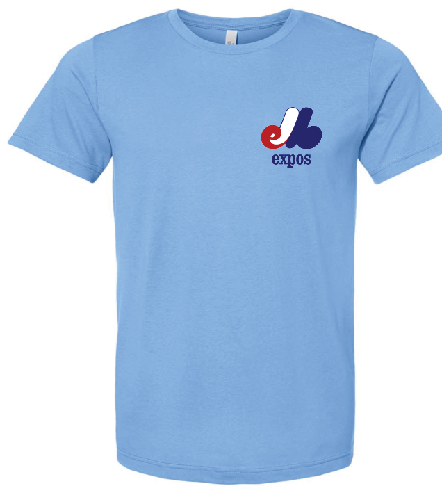 Expos small logo - university blue