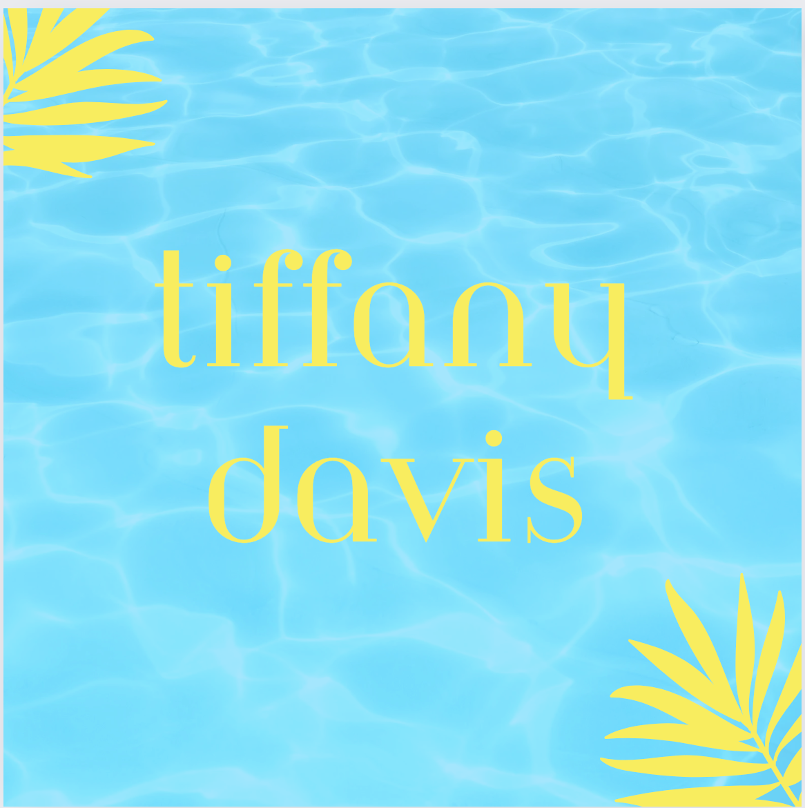 Tiffany Davis - 4th of july