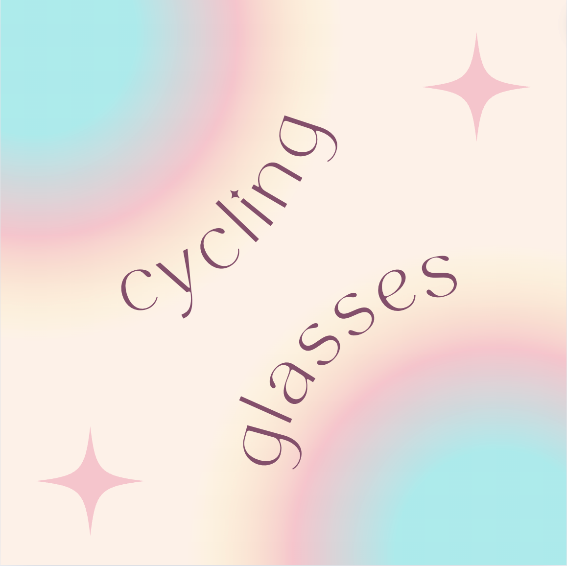 Cycling glasses