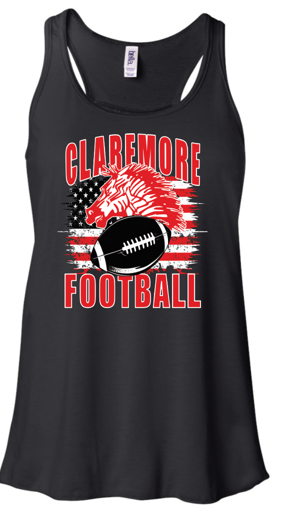 B/R claremore football tank