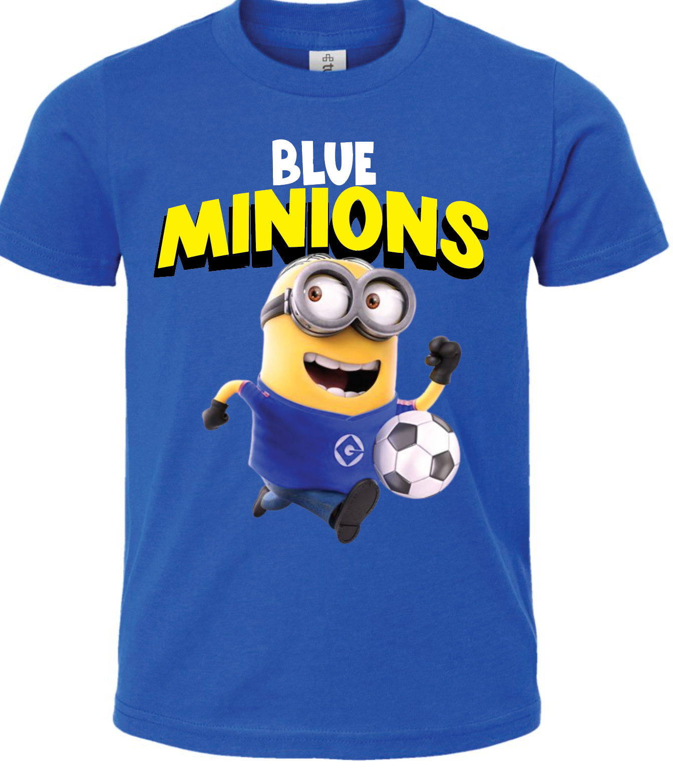 Blue Min team shirt