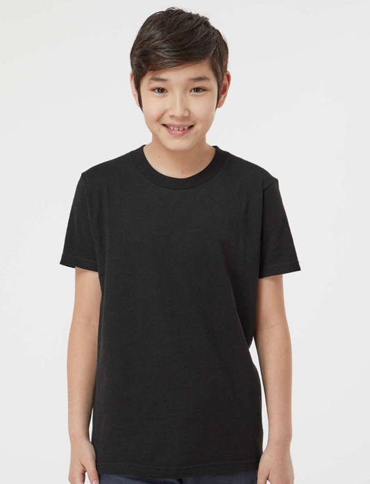 Tultex - Youth Fine Jersey T-Shirt - 235 Black