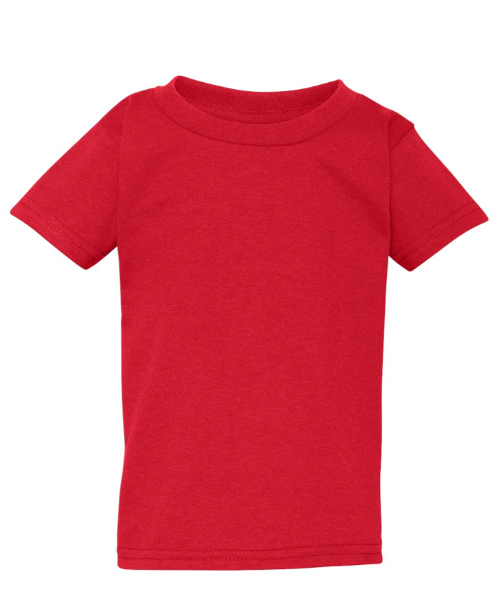 Gildan - Heavy Cotton™ Toddler T-Shirt - 5100P Red