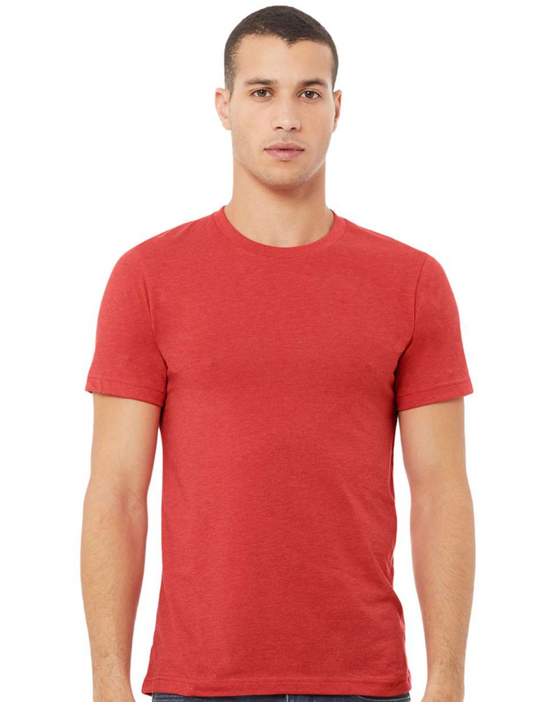 BELLA + CANVAS - CVC Jersey Tee - 3001CVC Heather Red