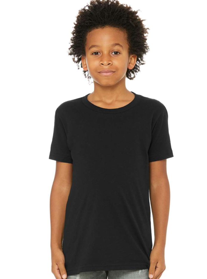 BELLA + CANVAS - Youth Jersey Tee - 3001Y Black