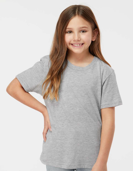 Tultex - Youth Fine Jersey T-Shirt - 235 Heather Grey