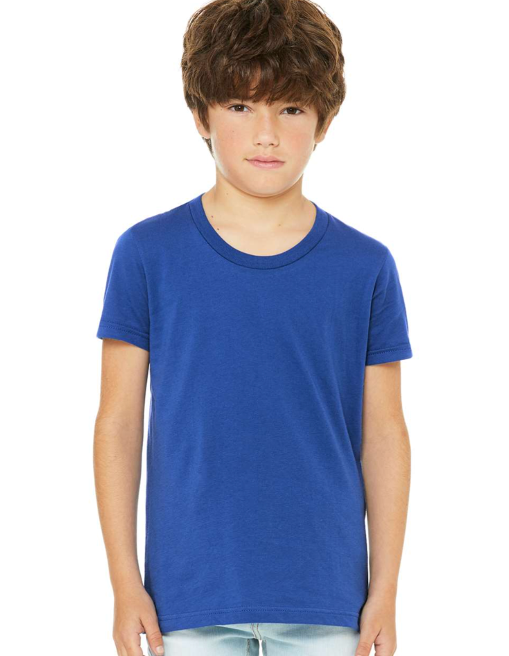 BELLA + CANVAS - Youth Jersey Tee - 3001Y True Royal