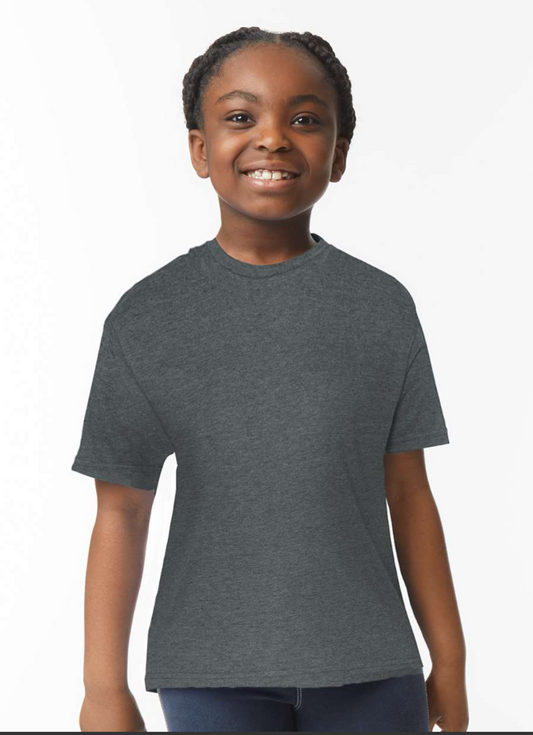 Gildan - Softstyle® Youth T-Shirt - 64000B Dark Heather