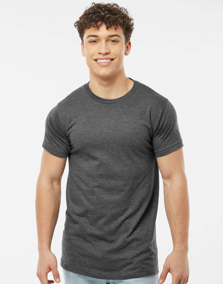 Tultex - Fine Jersey T-Shirt - 202 Heather Charcoal