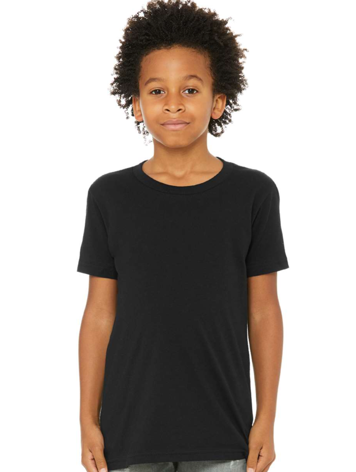 BELLA + CANVAS - Youth Jersey Tee - 3001Y Black