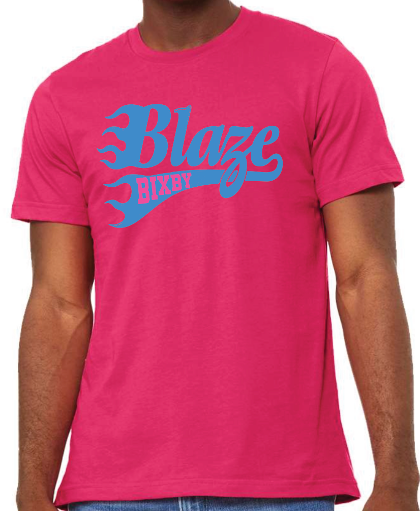 Pink Bixby Blaze logo