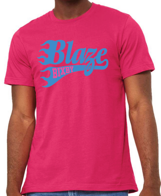 Pink Bixby Blaze logo