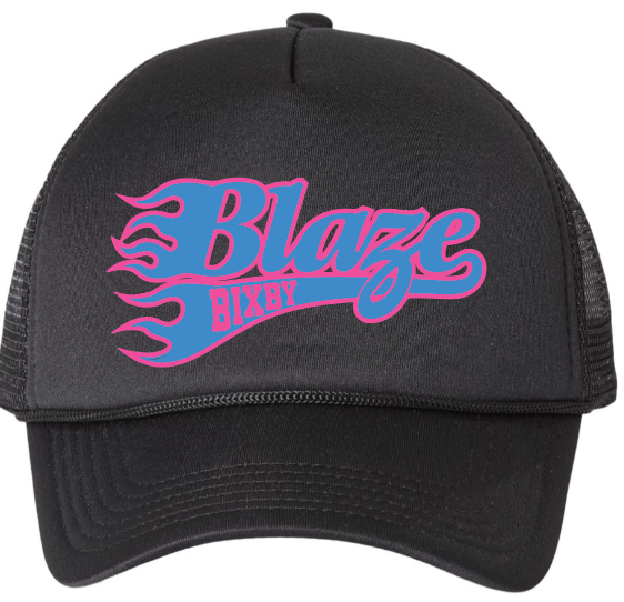 Black trucker hat