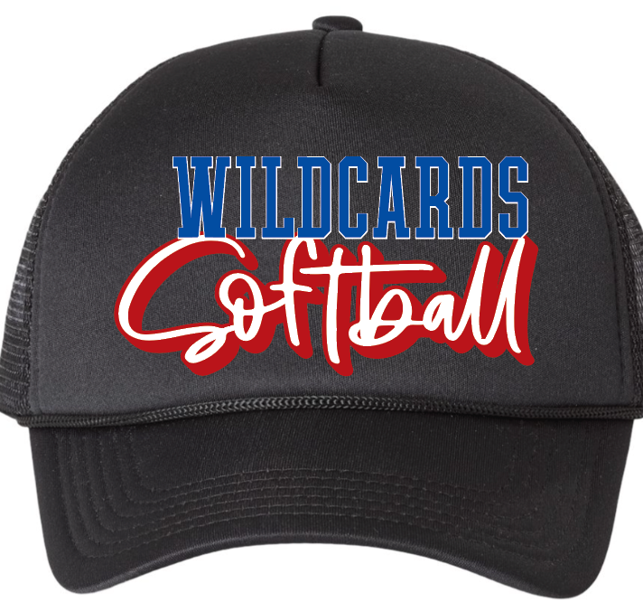 Wildcards softball trucker hat