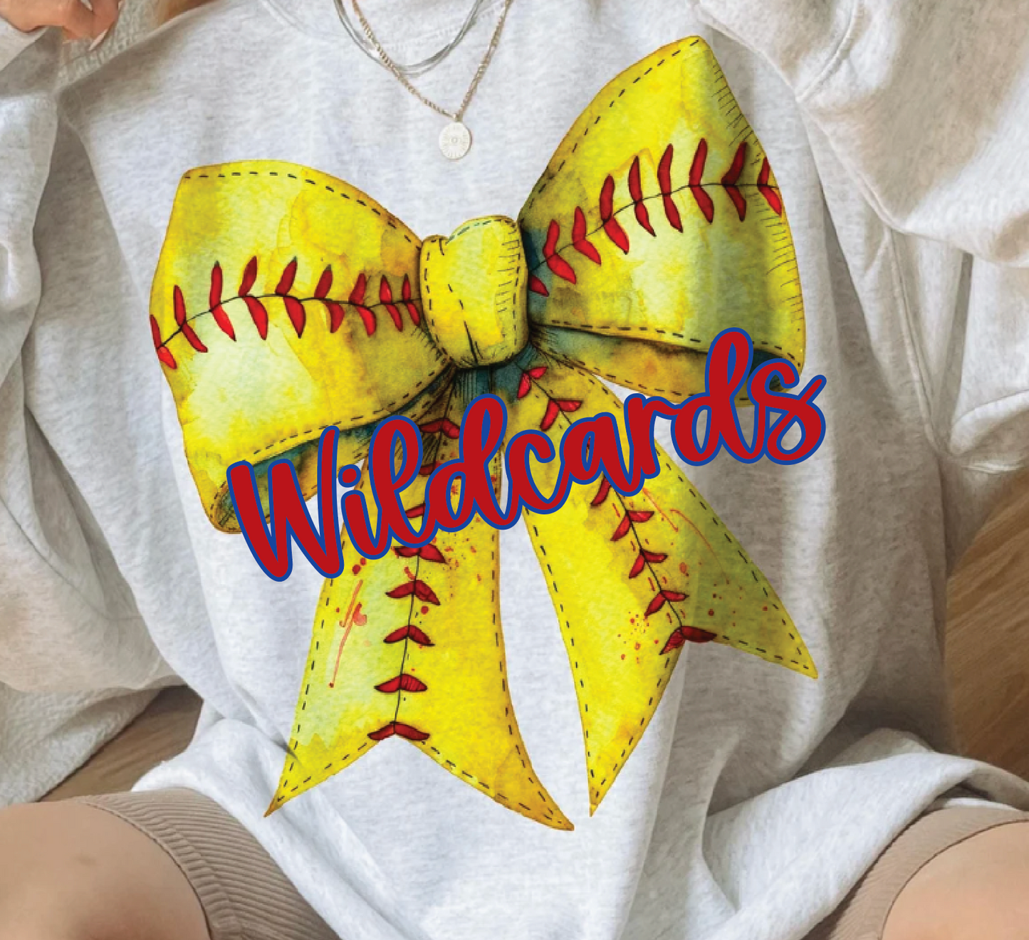 Youth softball bow Wildcards